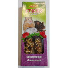 STICKS DELUXE - PEQUENOS ROEDORES COM FRUTOS SILVESTRES 120G STICKS DELUXE - PEQUENOS ROEDORES COM FRUTOS SILVESTRES 120G